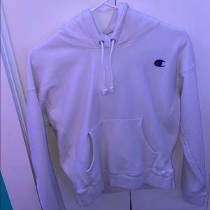 white champion hoodie